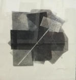 Matriz, monotipo sobre papel, 36 x 41 cm