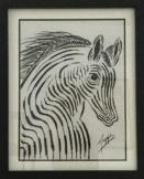 Cebra, 60 x 46