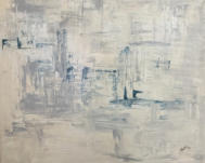 Oportunidad, diptico, acrílico sobre tela, 80 x 100 cm