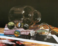 Transparencias óleo sobre tela, 120 x 150 cm